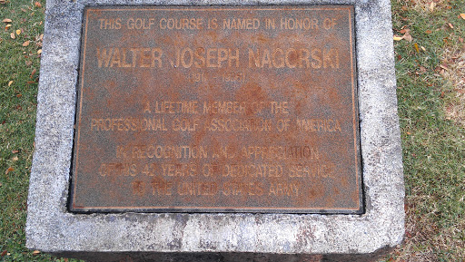 Nagorski Golf Course Memorial Plaque 