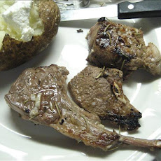 Grilled Rosemary Lamb Chops
