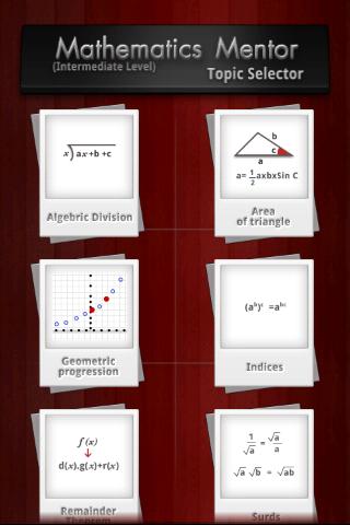 【免費教育App】Mathematics Mentor-APP點子