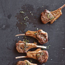 Panfried Lamb Chops with Lemon-Mint Gremolata