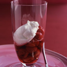 Cherries in Spiced Wine Syrup