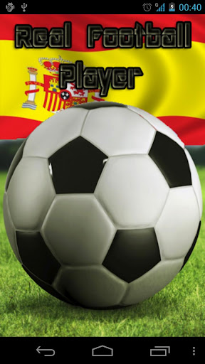 Real Football Player Spain