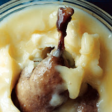 Duck Confit with Potato Leek Ragout