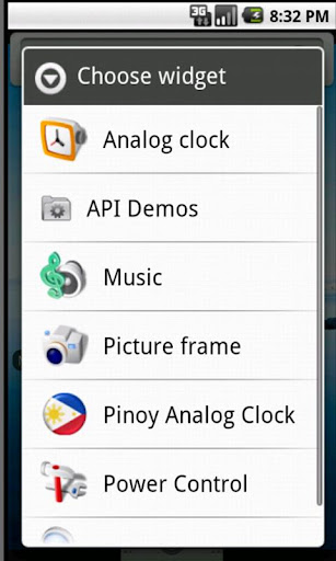 Pinoy Clock Widget free