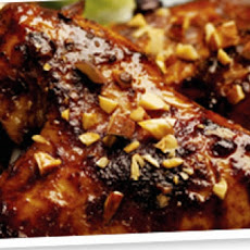Chicken Wings with Easy Mole Sauce