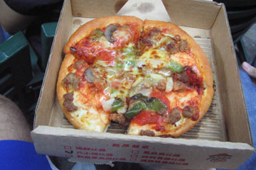 必勝客獨享pizza
