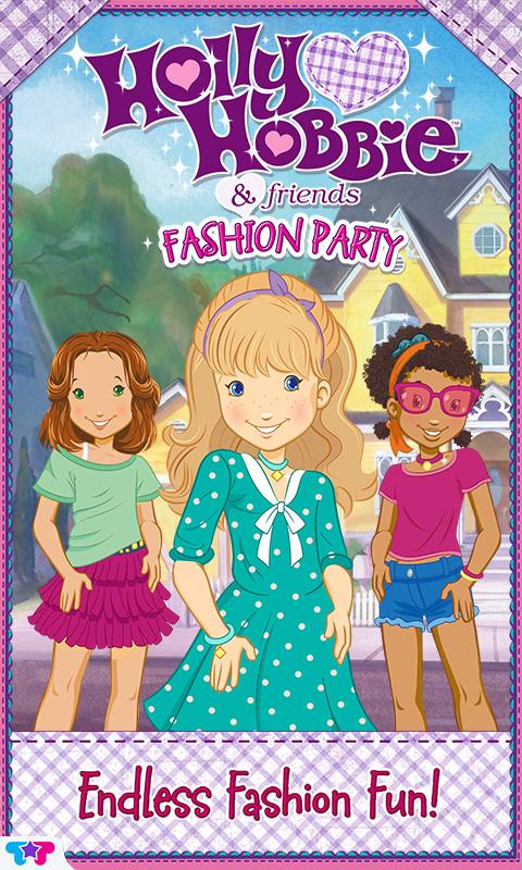 Android application Holly Hobbie &amp; Friends Party screenshort