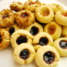 Jam Filled Butter Cookies
