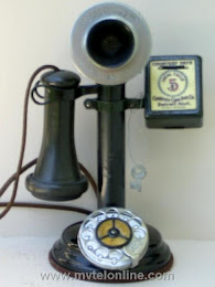 Candlestick Phones - AE Stairstep Base Candlestick Telephone 1
