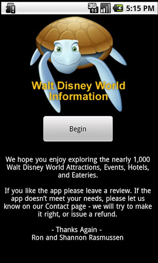 Disney World Information