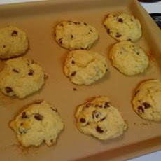 High Altitude Banana Chocolate Chip Cookies