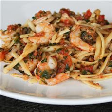 Fresh Tomato Shrimp Pasta