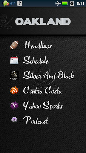 raiders-news for android screenshot
