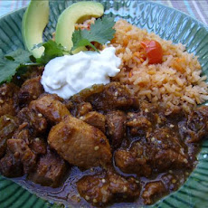 Spicy Green Chile Verde Pork