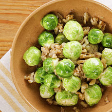 Nutty Brussels Sprouts
