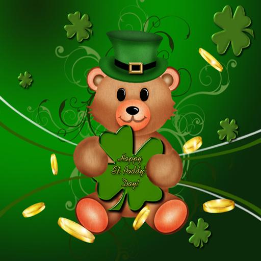 St Paddy's Day Teddy Bear FULL LOGO-APP點子