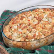 Hearty Chicken Strata