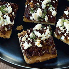 Tapenade Goat-Cheese Canapés