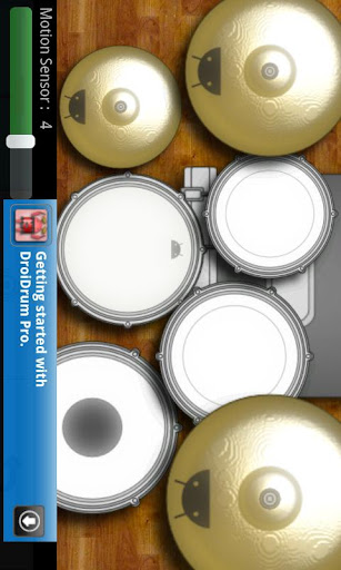 DroiDrum - a basic drum set