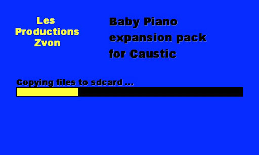 Baby Piano Full for Caustic