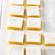 Lemon Bars with Brown-Butter Shortbread Crust