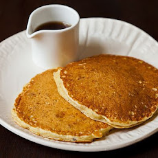 Orange Pecan Pancakes with Depression Syrup
