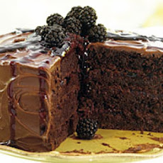 New-Fashioned Blackberry Chocolate Spice Cake