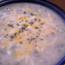 Creamless Celery Potato Soup