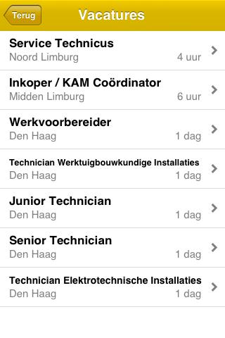 【免費商業App】Vacatures Techniek-APP點子