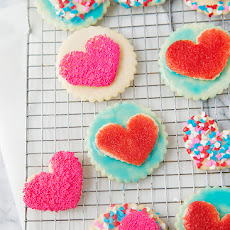 Double Heart Cookies