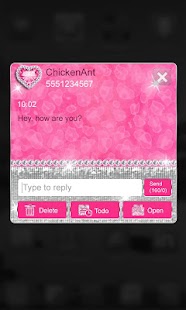 How to mod Bling Pink Leopard Theme SMS lastet apk for pc