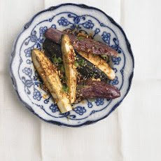 Steamed Eggplant with Peanuts and Scallions