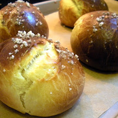 Brioche Rolls with Fleur de Sel