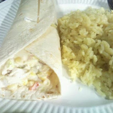 Chicken Fajita Salad Wraps