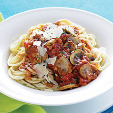 Mushroom-Herb Spaghetti