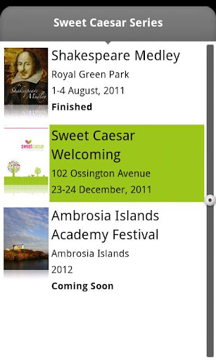 SC Events App