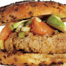 Citrus-Stacked Pork Burger