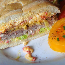 Southern Pimento Cheese Burger by Harold Cohen - Ultimate Burger