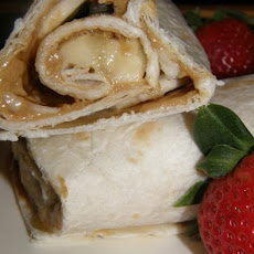 Peanut Butter Banana Wraps