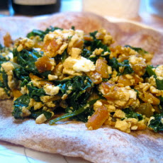 Spiced Citrus Tofu Veggie Scramble