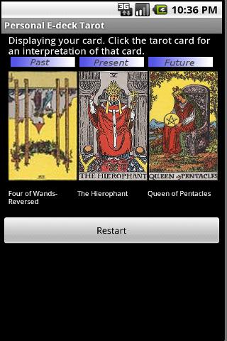 Personal E-deck Tarot