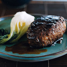 Soy-Glazed Beef Burger