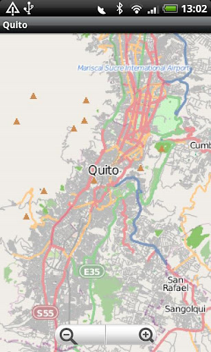 Quito Street Map