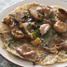 Rif Mountain Omelet With Wild Mushrooms