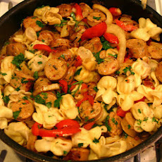 One-Pan Sausage Tortellini