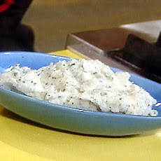 Herb Mashed Potatoes with Goat Cheese