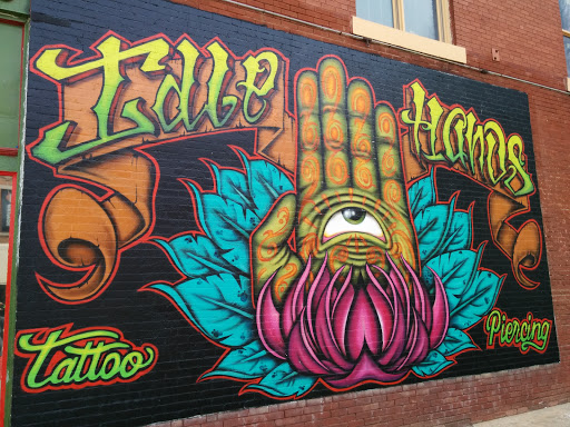 Idle Hands Tattoo and Piercing Mural