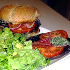 Ww 4 Points - Grilled Portobello Burger With Basil Mayo