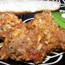 Jennifer's Porcupine Meatballs