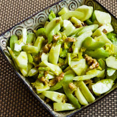 Green Apple, Celery, and Walnut Salad with Lemon-Mustard Vinaigrette